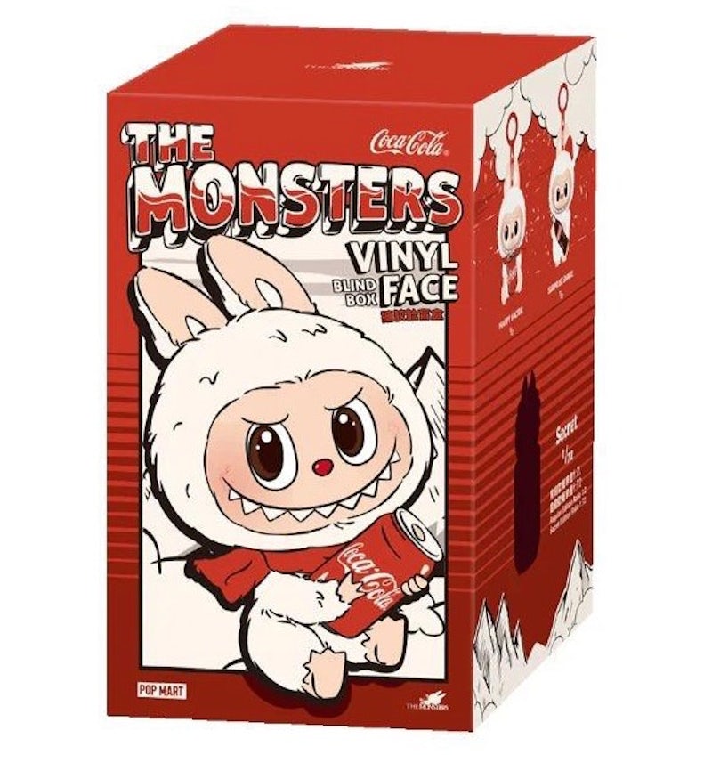 Pop Mart Labubu "The Monsters - Coca Cola Series" Vinyl Face Single Blind Box
